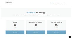 Desktop Screenshot of bowwave.com